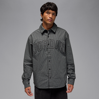 Jordan Flight Men's Oxford Long-Sleeve Top. Nike.com